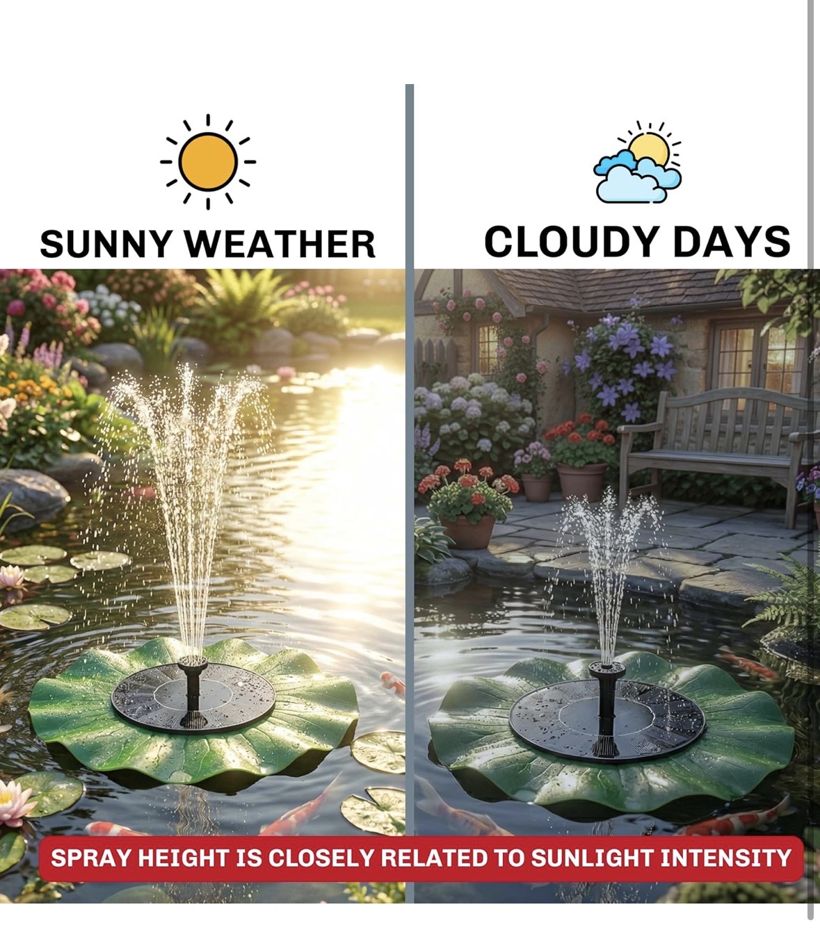 Inflatable Solar fountain